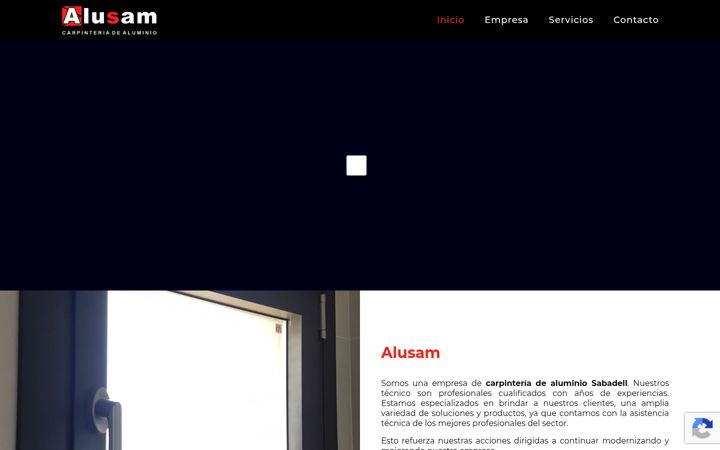 Screenshot van alusam.net