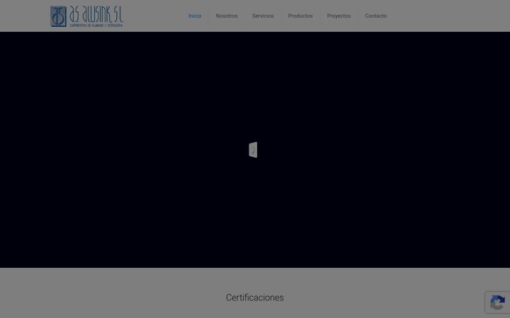 Screenshot of alusink.com