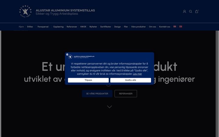 Ekrānuzņēmums no alustar.no