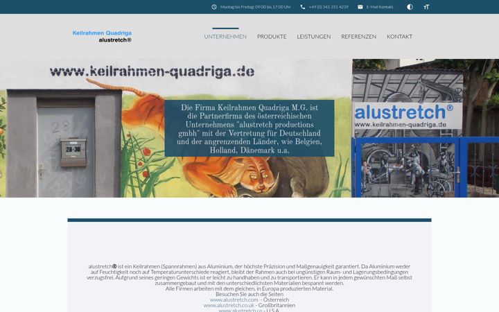 Zrzut ekranu alustretch.de