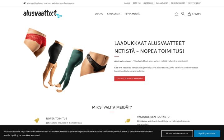 Zrzut ekranu alusvaatteet.com