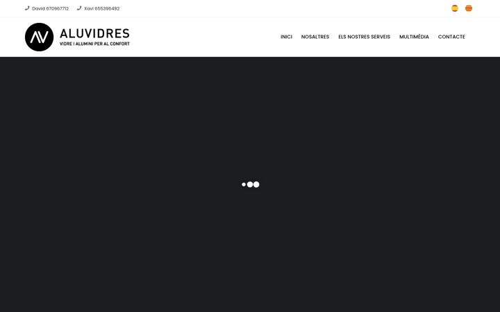 Screenshot of aluvidres.com