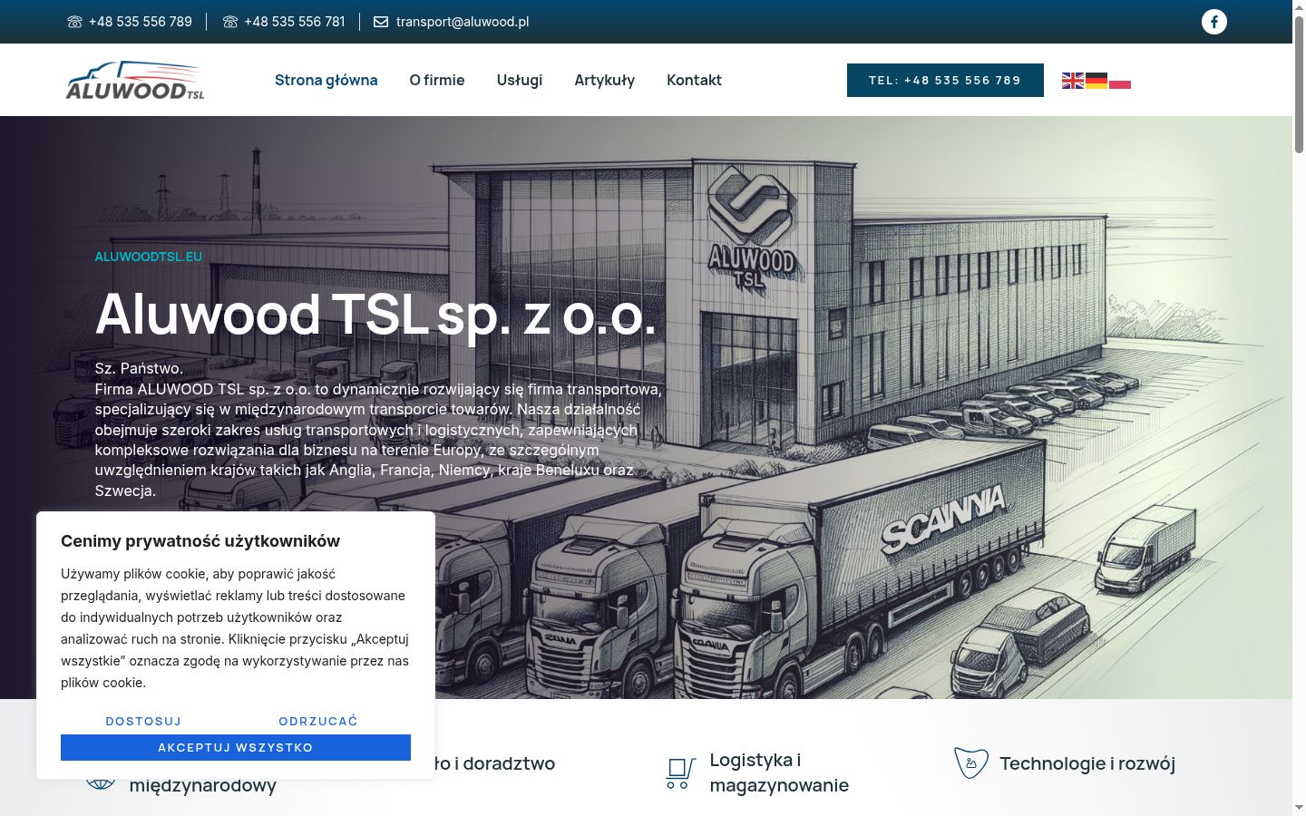 Snímek obrazovky baneru souhlasu zobrazeného před jakoukoli interakcí