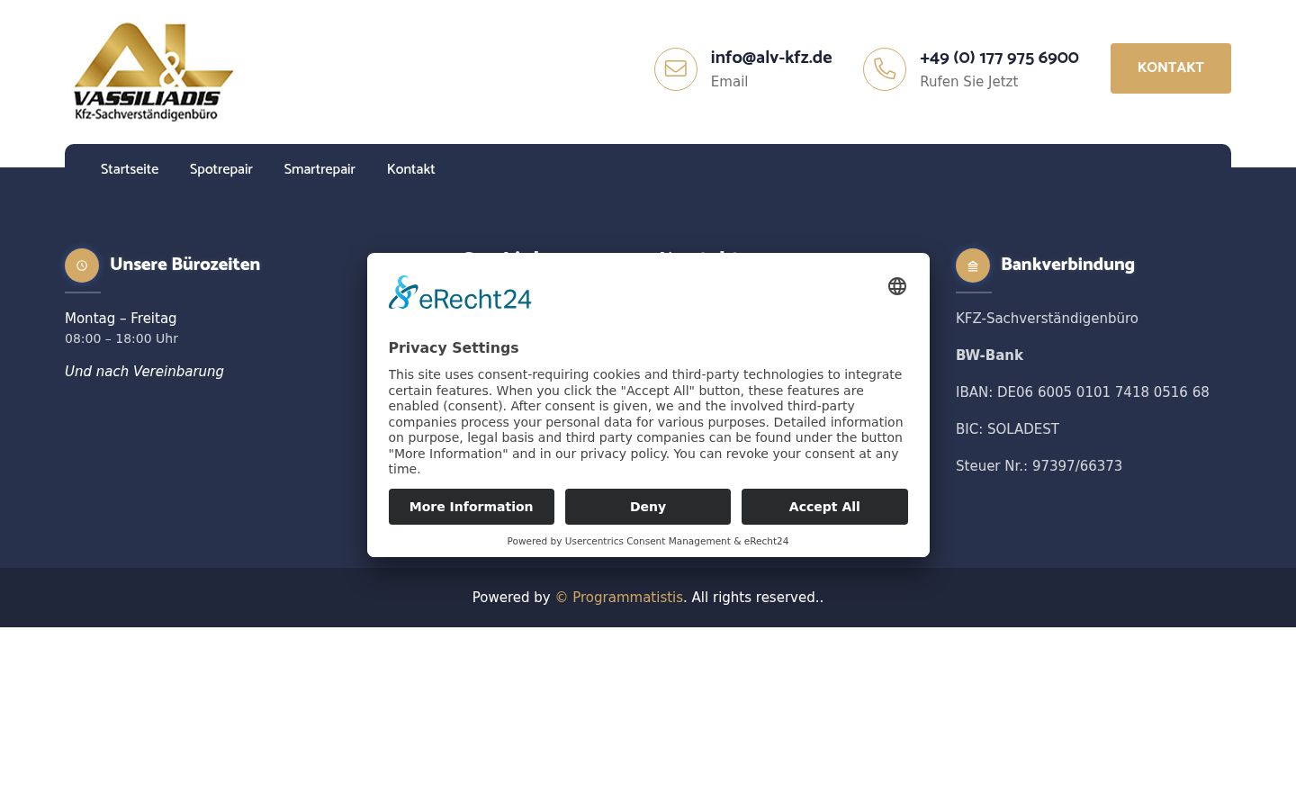 Sutikimo reklamjuostės, rodytos prieš bet kokią sąveiką, ekrano kopija