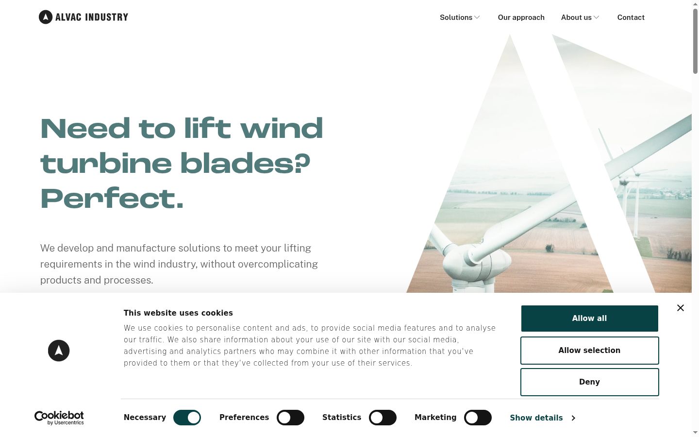 Sutikimo reklamjuostės, rodytos prieš bet kokią sąveiką, ekrano kopija