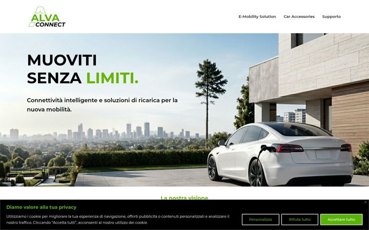 Skjermbilde av alvaconnect.com