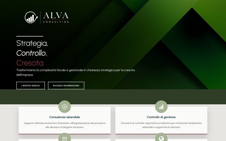 Screenshot di alvaconsulting.it
