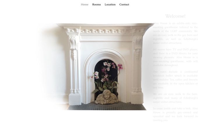 Screenshot di alvahouse.com