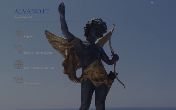 Screenshot of alvano.it