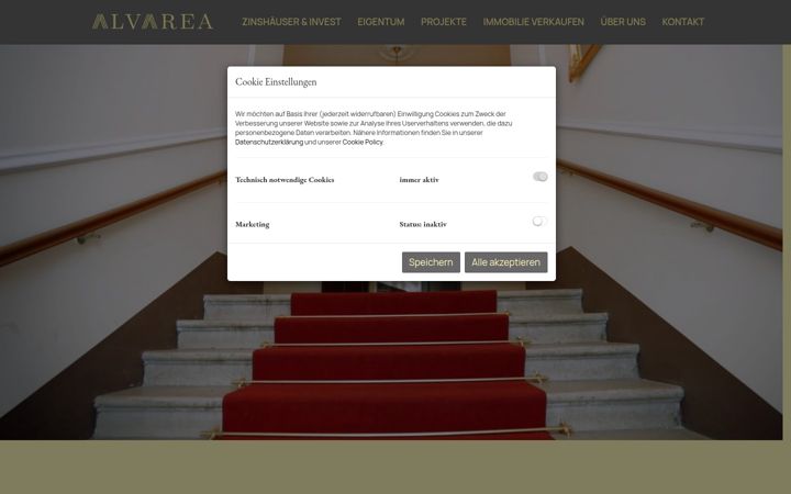 Screenshot of alvarea.com
