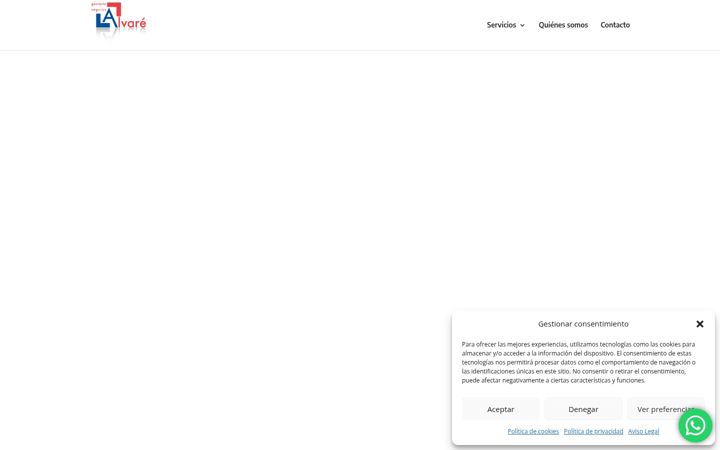 Screenshot ta' alvaregestoria.es