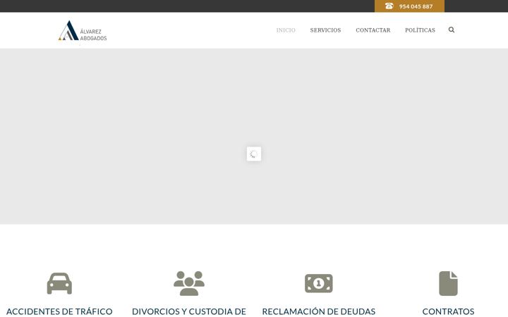 Screenshot of alvarez-abogados.es