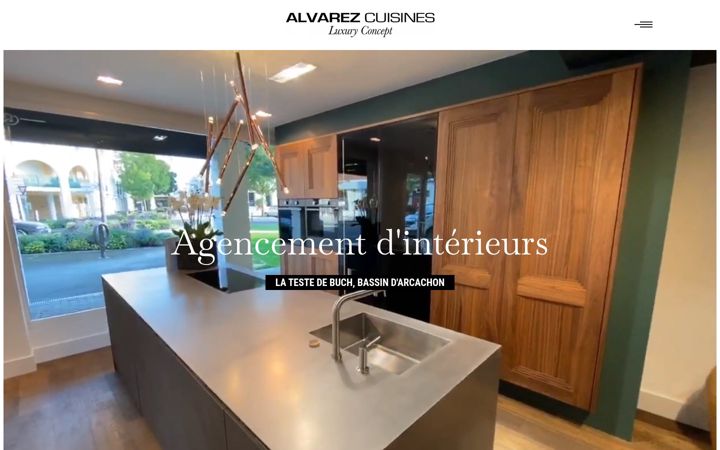 Screenshot of alvarez-cuisines.fr