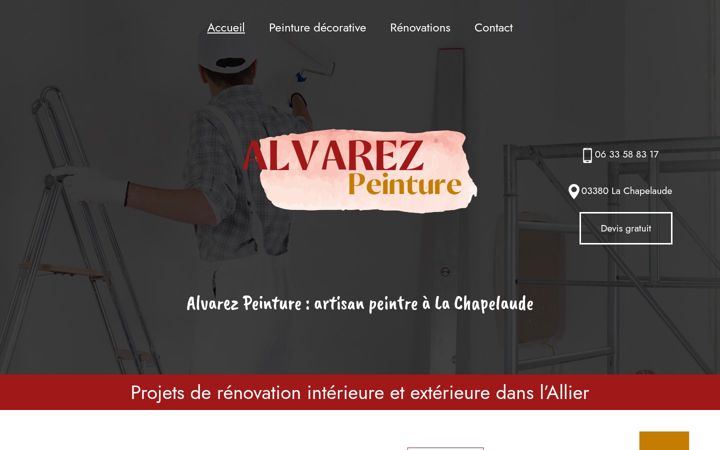 Screenshot of alvarez-peinture.fr