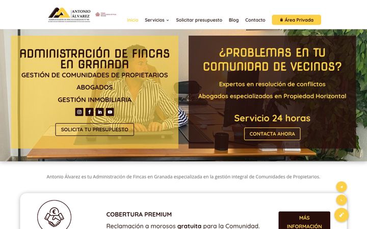 Képernyőkép: alvarezadministradordefincas.es
