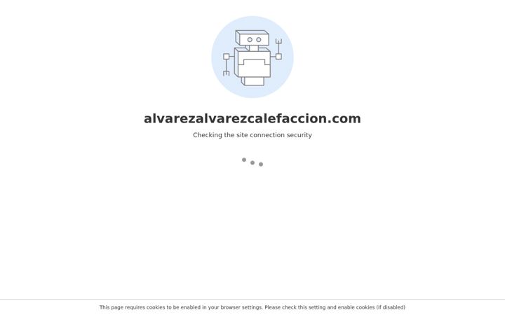 Képernyőkép: alvarezalvarezcalefaccion.com