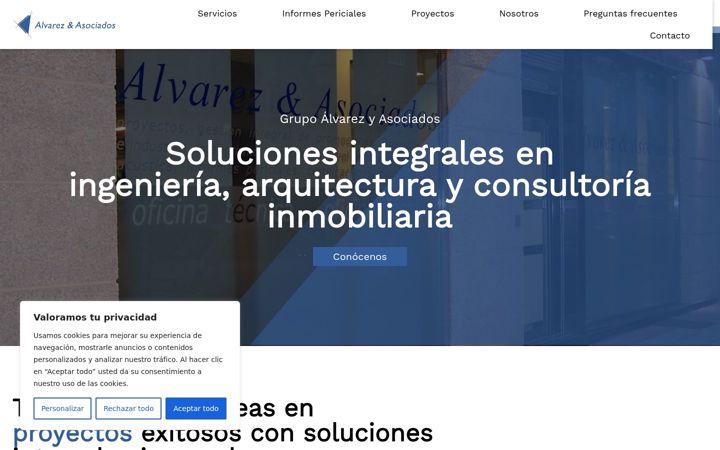 Capture d'écran de alvarezasociados.com