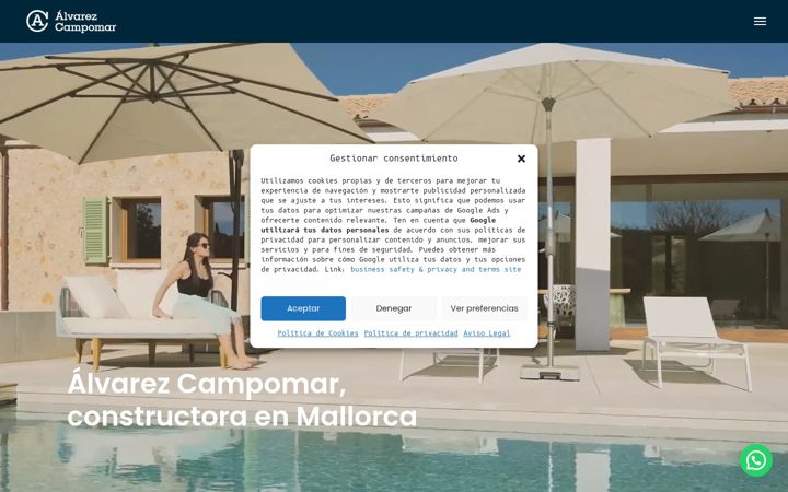 Screenshot of alvarezcampomar.com