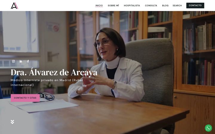 Capture d'écran de alvarezdearcaya.com