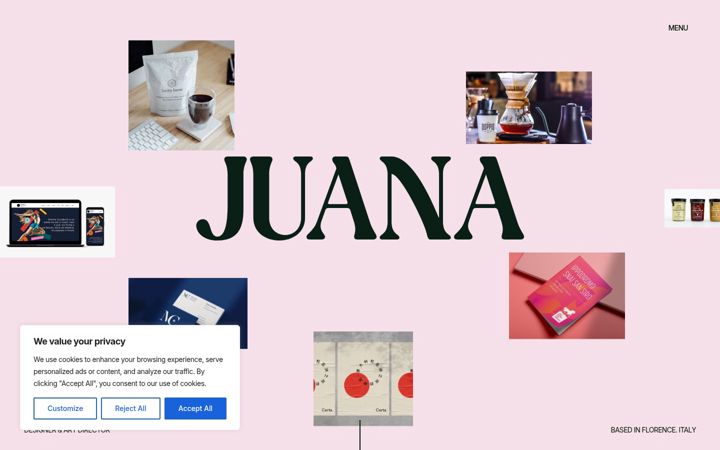 Screenshot of alvarezjuana.com