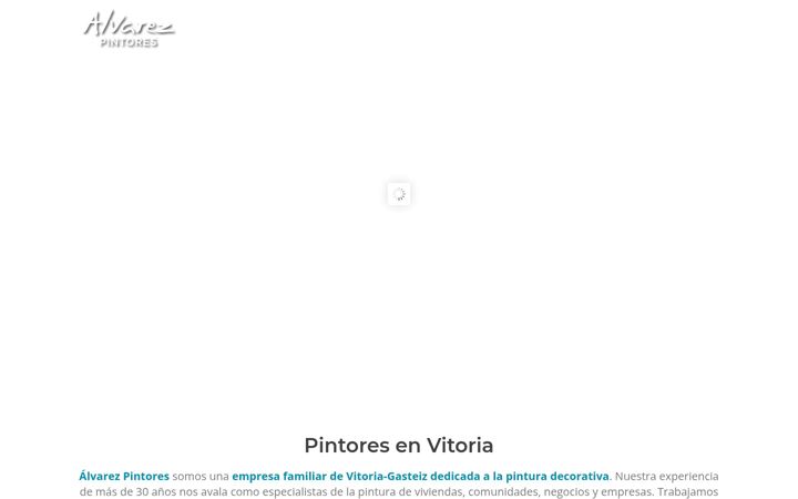 Screenshot of alvarezpintores.com