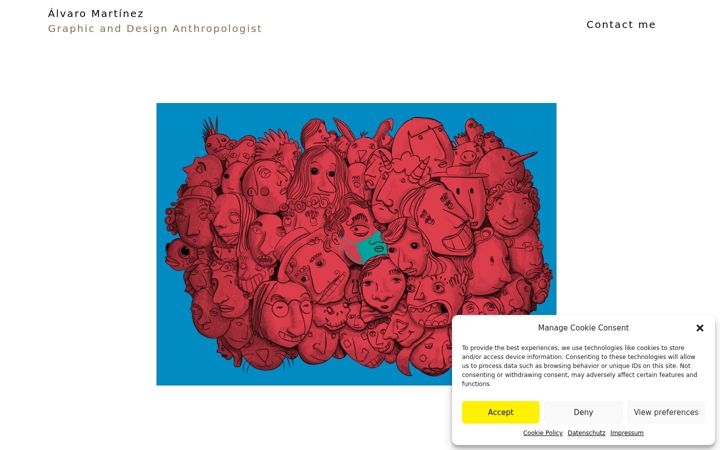 Screenshot von alvaro-martinez.com