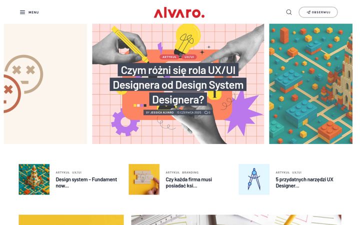 Screenshot von alvaro.pl