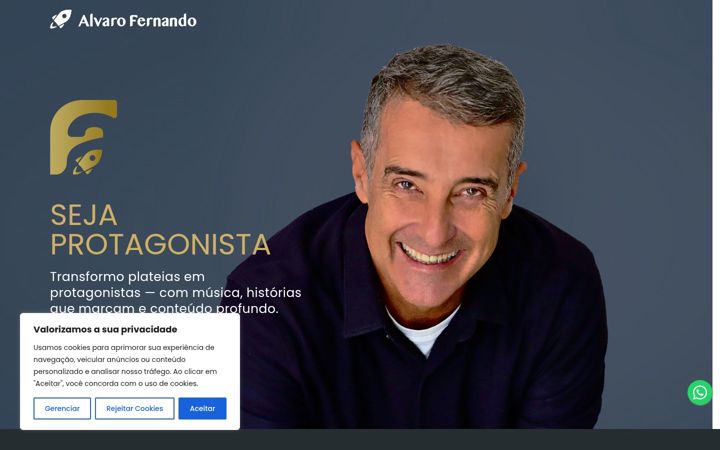 Screenshot of alvarofernando.com.br