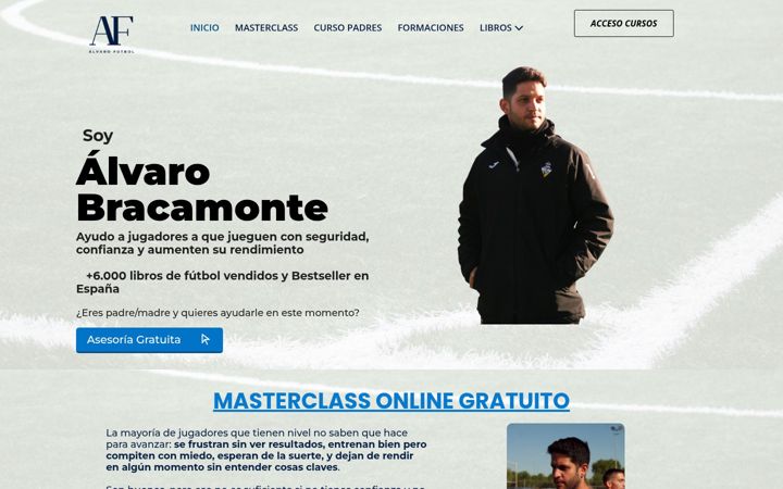 Zrzut ekranu alvarofutbol.es