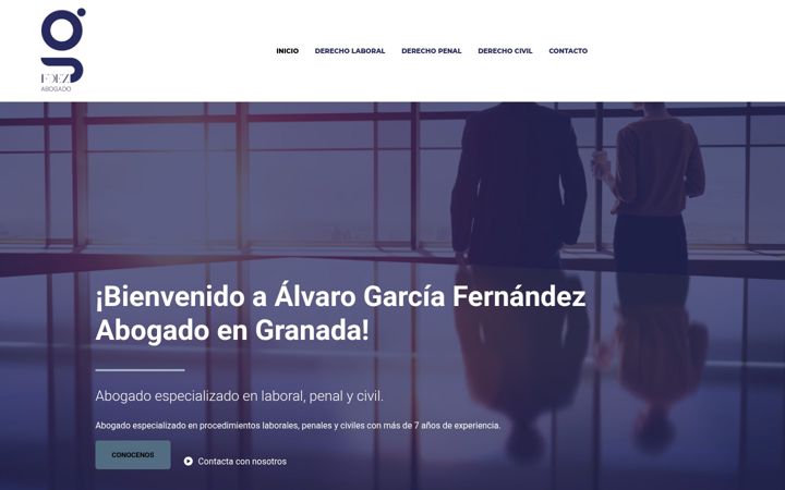 Screenshot of alvarogarciaabogado.es