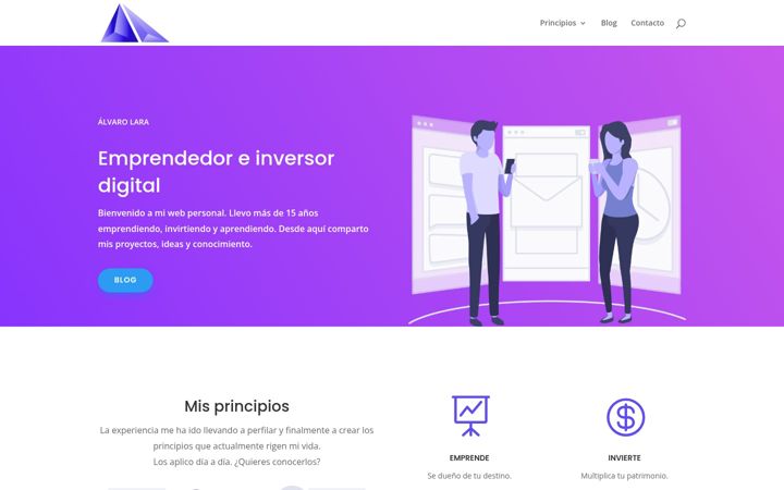 Zrzut ekranu alvarolara.com