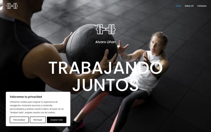 Zrzut ekranu alvarolinan.com