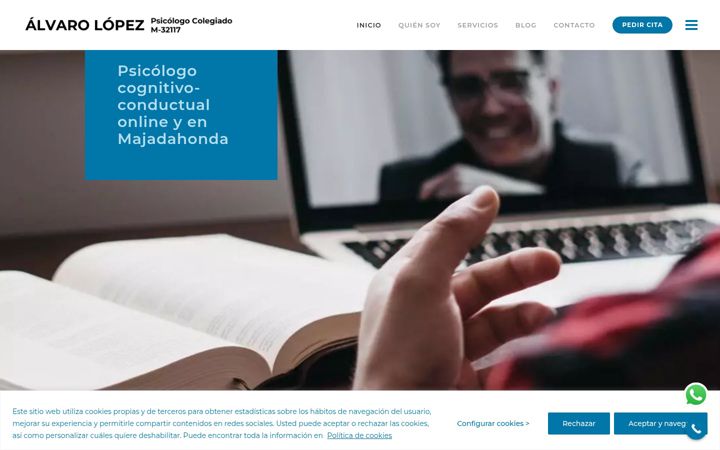 Zrzut ekranu alvarolopezpsicologo.com