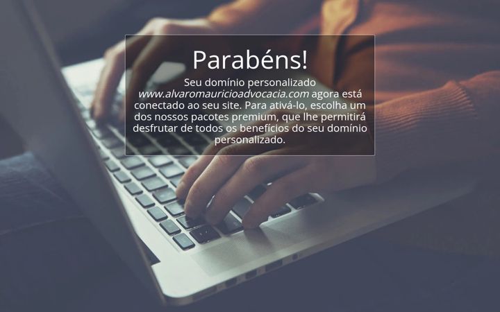 Screenshot of alvaromauricioadvocacia.com