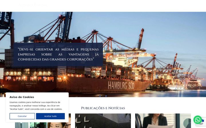Screenshot of alvarorocha.com.br
