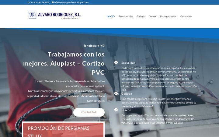 Screenshot of alvarorodriguezsl.com