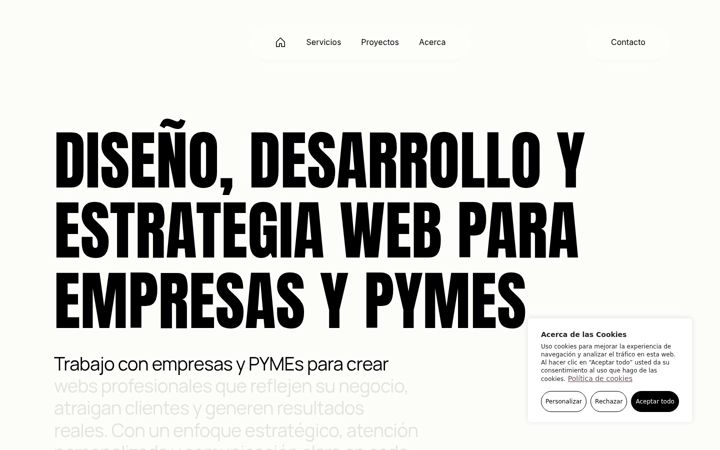 Screenshot of alvarowebdev.com