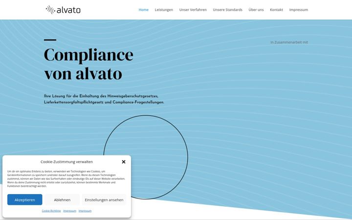 Posnetek zaslona alvato.de