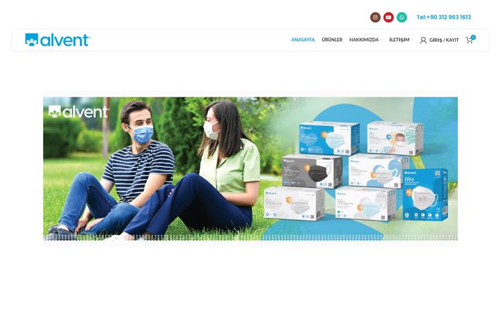Ekrānuzņēmums no alvent.com.tr