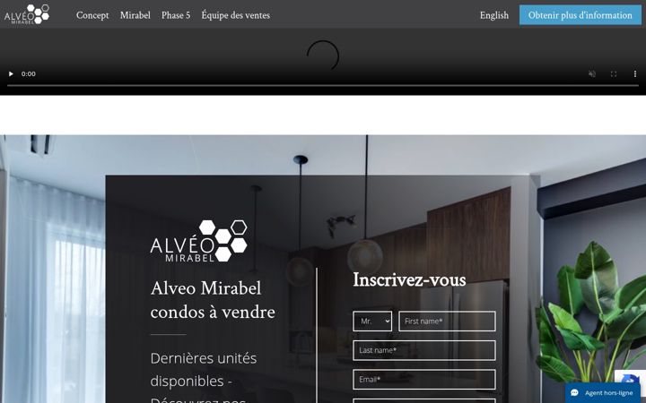 Screenshot του alveomaisonsdeville.com
