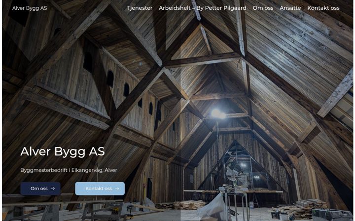 Screenshot of alverbyggas.no