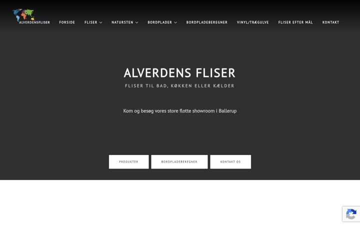 Screenshot di alverdensfliser.dk
