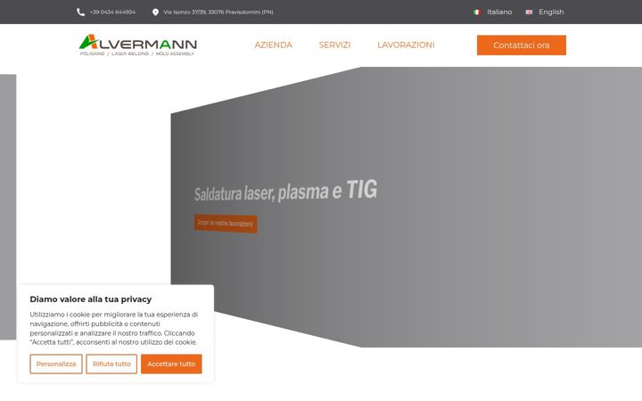 Screenshot of alvermannsrl.it