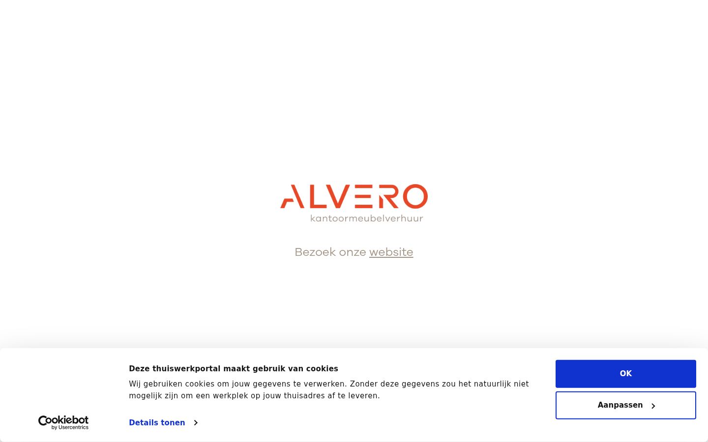 Capture d'écran de la bannière de consentement affichée avant toute interaction
