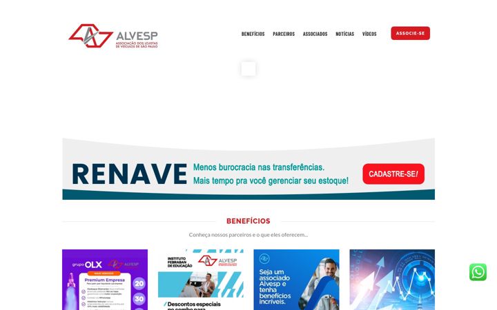 Snímek obrazovky alvesp.com.br