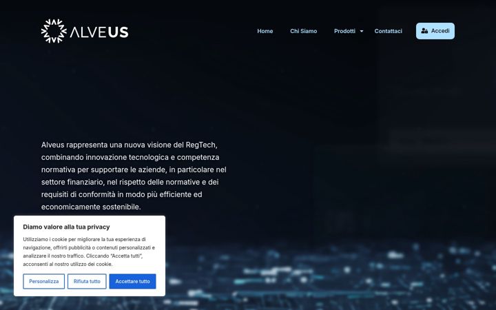 Skärmbild av alveus.app
