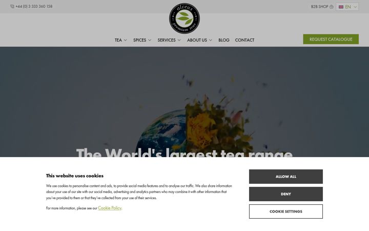 Screenshot of alveus.eu