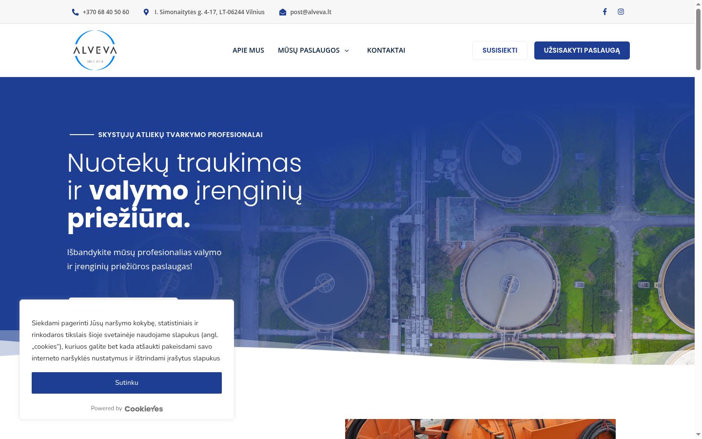 Snímek obrazovky baneru souhlasu zobrazeného před jakoukoli interakcí