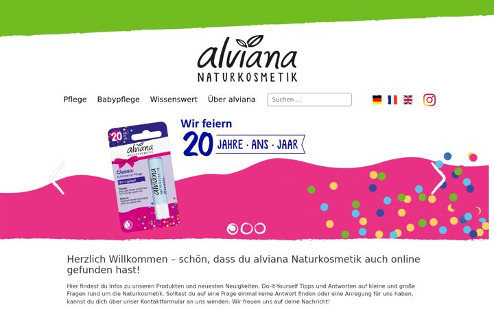 Képernyőkép: alviana.de