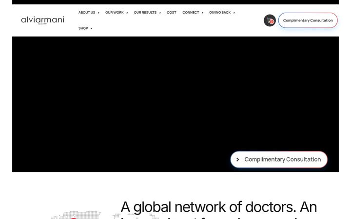 Screenshot ta' alviarmani.co.za